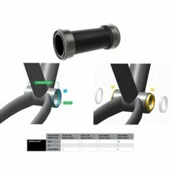 SRAM Vevlager DUB PressFit 89,5/92 Mm 41mm