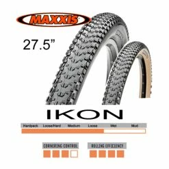 Däck Maxxis Ikon EXO TR 3C 27.5x2.35 120tpi Vikbart