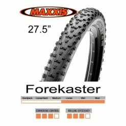 Däck Maxxis Forekaster 27.5x2.20 TR EXO 120 Tpi
