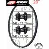 Rodi Bakhjul Blackrock 23 29 142mm 12mm 11-12del Shimano 6 Bult